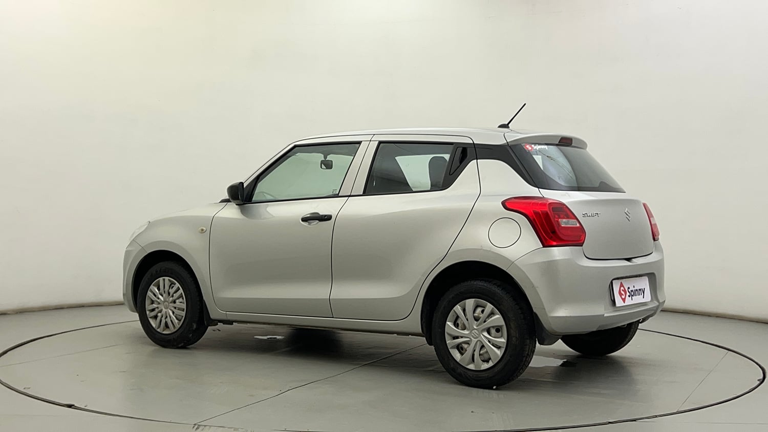 Used 2018 Maruti Suzuki Swift LXi Petrol Manual exterior LEFT REAR CORNER VIEW