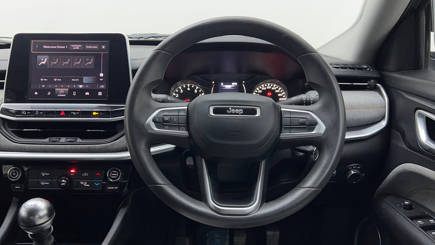 Used 2022 Jeep Compass Sport 1.4 Petrol Petrol Manual interior STEERING VIEW