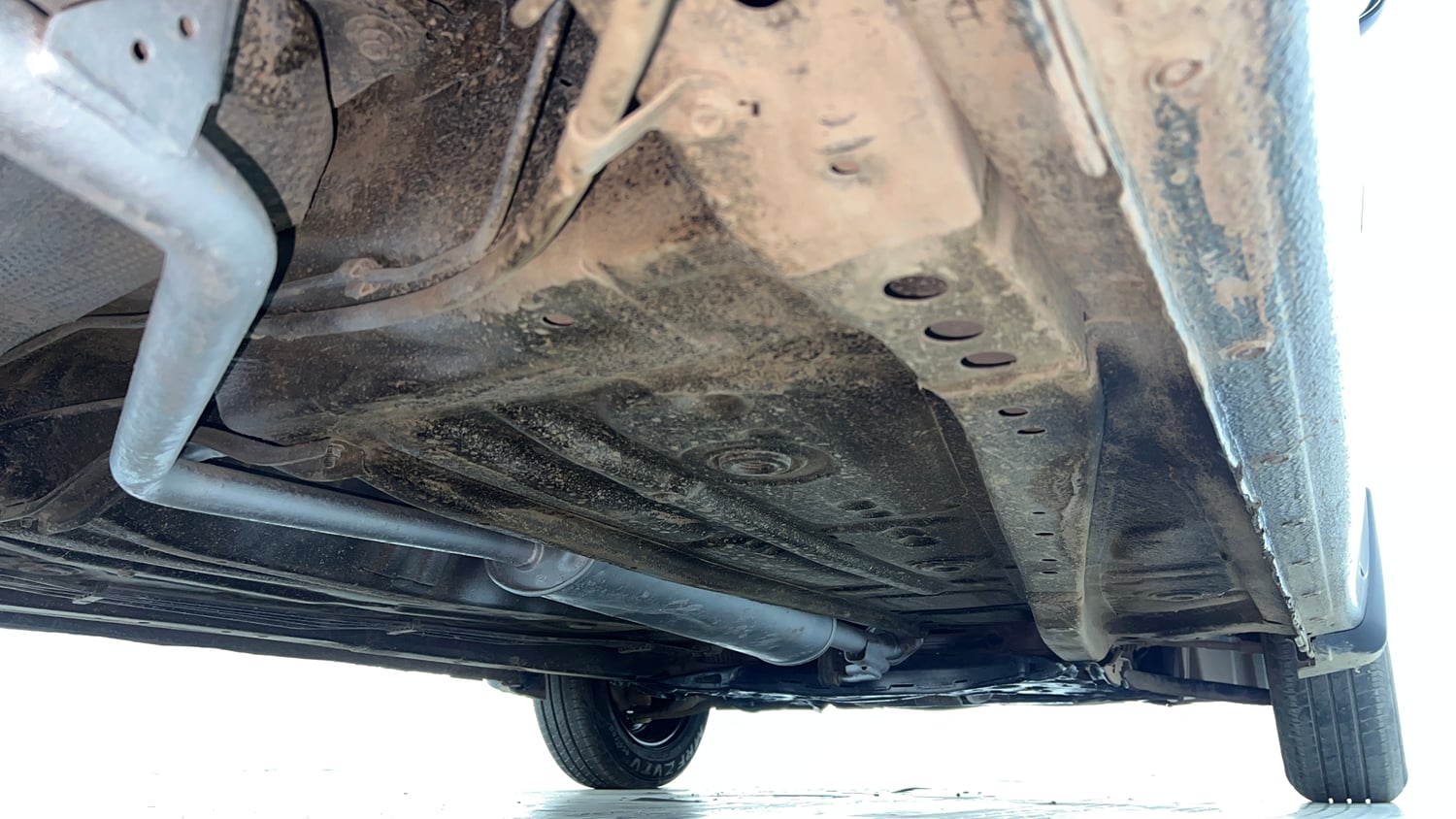 Used 2024 Maruti Suzuki Wagon R VXI 1.0 Petrol Manual extra REAR RIGHT UNDERBODY VIEW