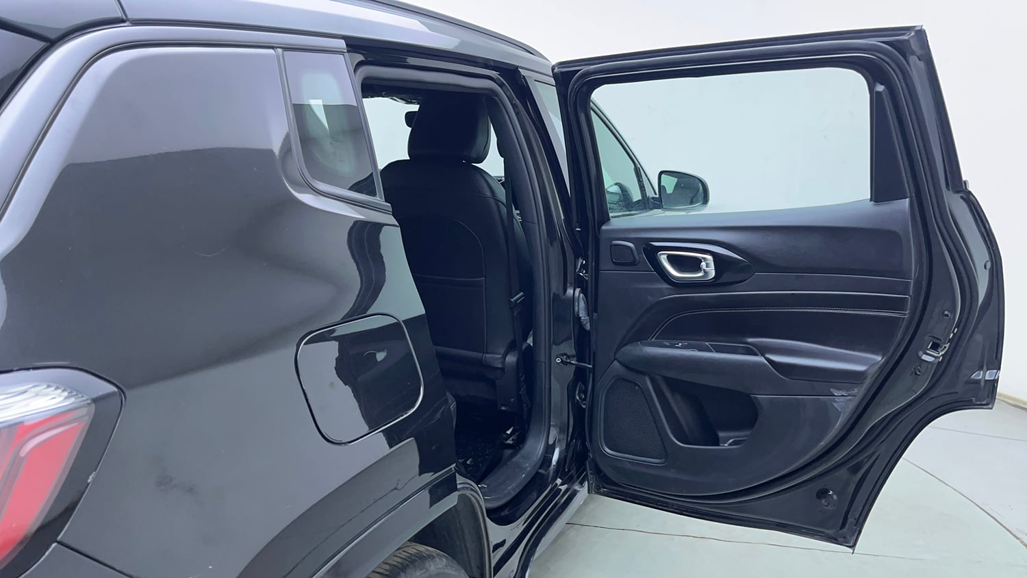 Used 2022 Jeep Compass Model S (O) 1.4 Petrol DCT Petrol Automatic interior RIGHT REAR DOOR OPEN VIEW
