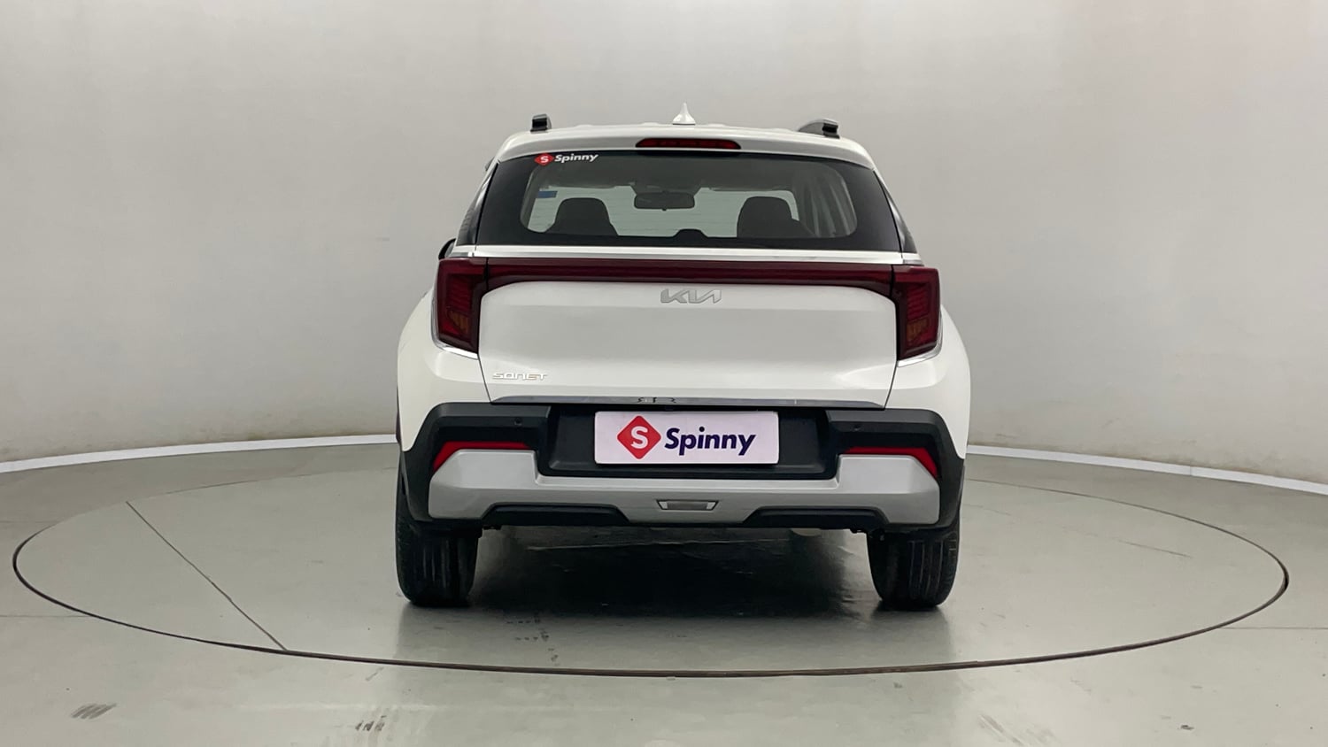 Used 2024 Kia Sonet HTK (O) 1.2 Petrol MT Petrol Manual exterior BACK VIEW