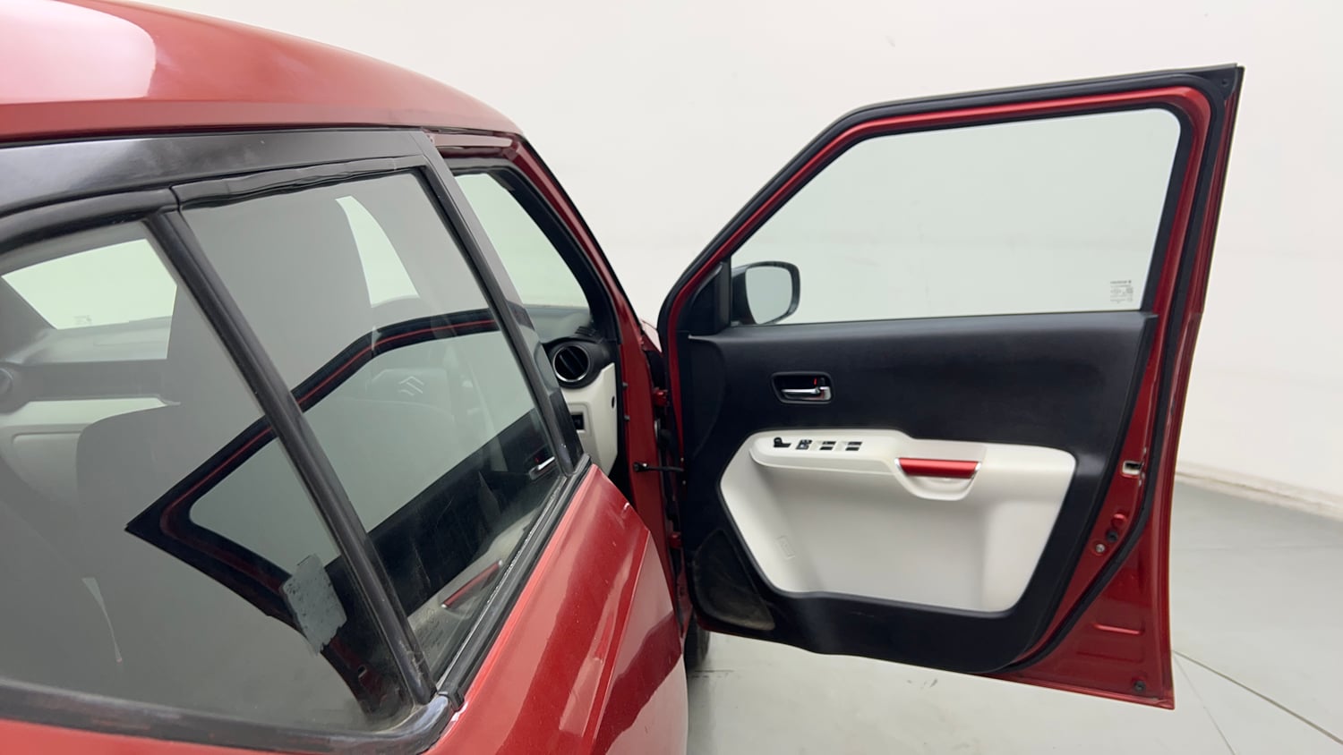 Used 2018 Maruti Suzuki Ignis Delta 1.2 AMT Petrol Automatic interior RIGHT FRONT DOOR OPEN VIEW