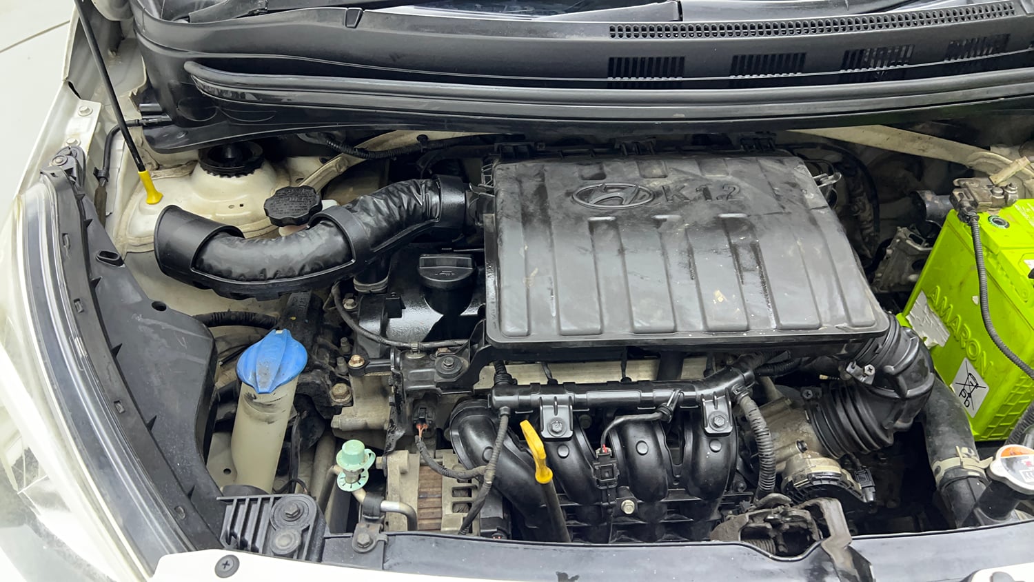 Used 2018 Hyundai Xcent SX Petrol Manual engine ENGINE RIGHT SIDE VIEW