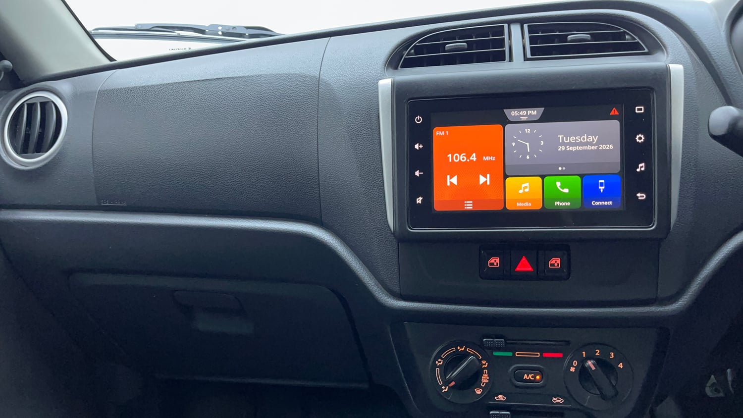 Used 2023 Maruti Suzuki Alto K10 VXi Plus Petrol Manual interior MUSIC SYSTEM & AC CONTROL VIEW