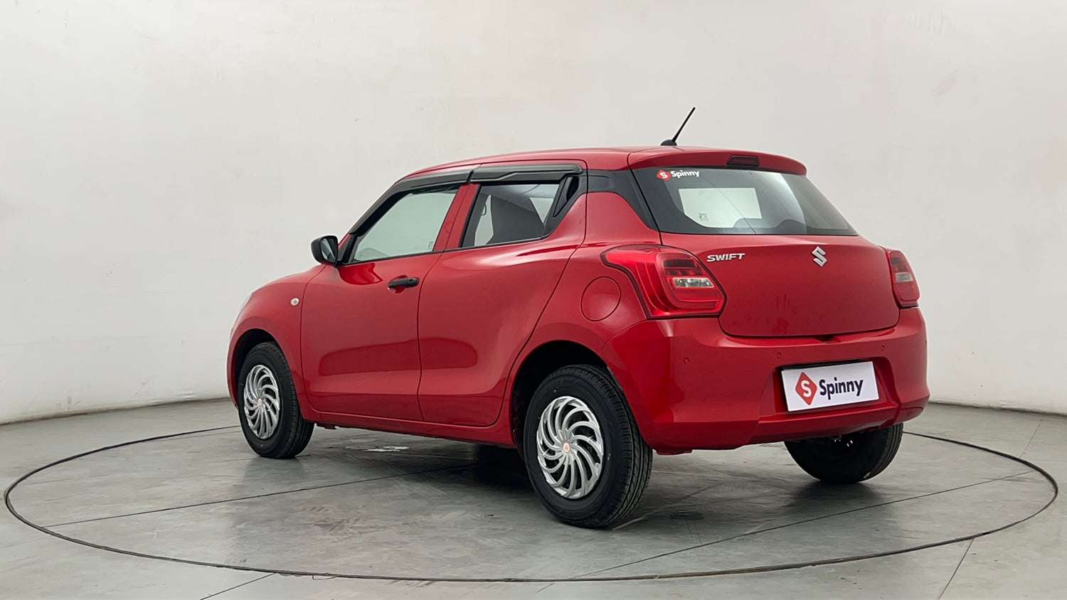 Used 2020 Maruti Suzuki Swift LXi Petrol Manual exterior LEFT REAR CORNER VIEW