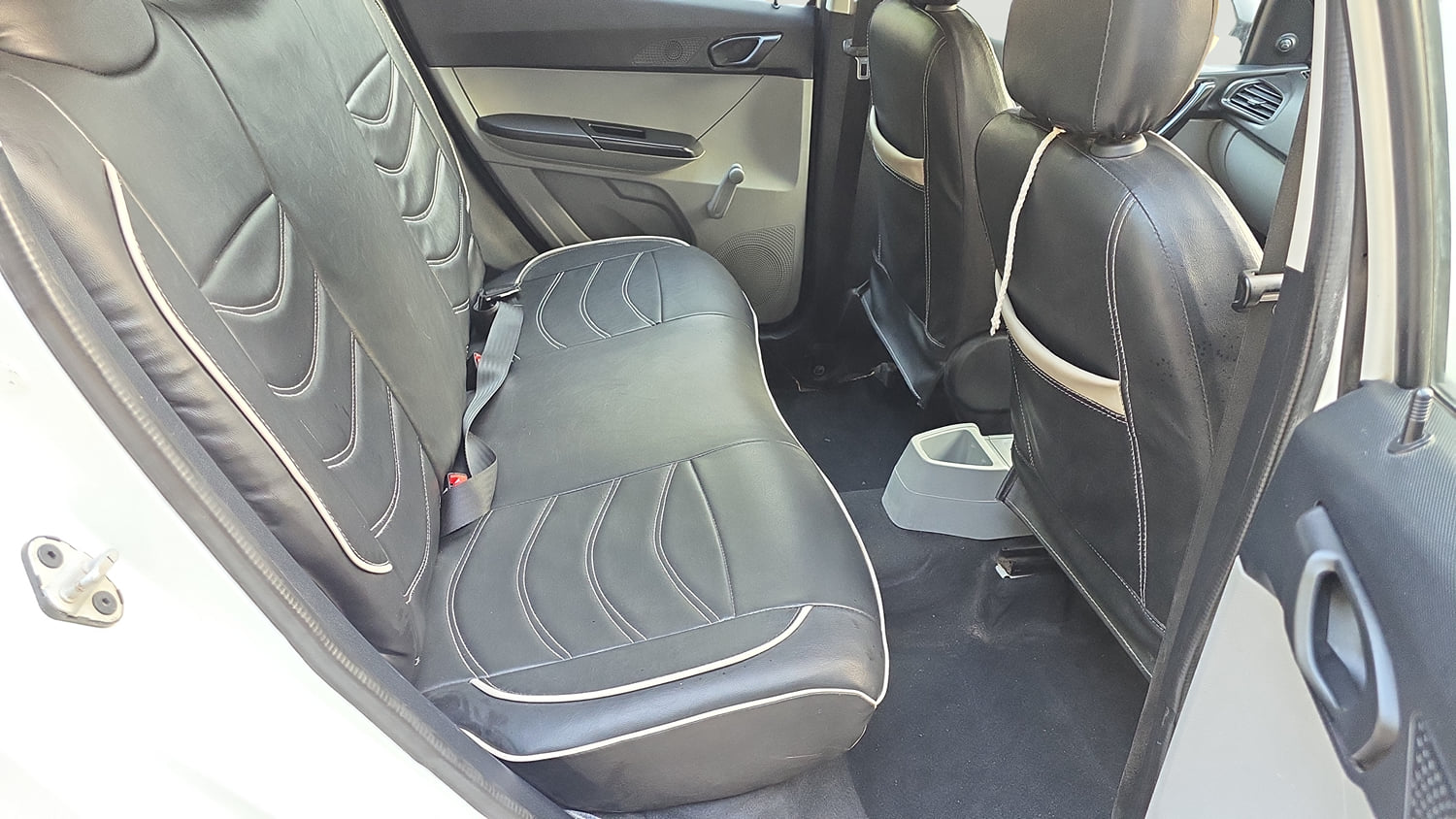 Used 2020 Tata Tiago XE Petrol Manual interior RIGHT SIDE REAR DOOR CABIN VIEW