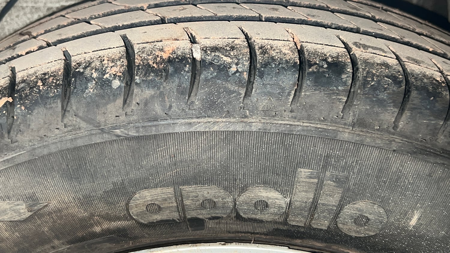 Used 2019 Maruti Suzuki Celerio ZXi Petrol Manual tyres LEFT REAR TYRE TREAD VIEW