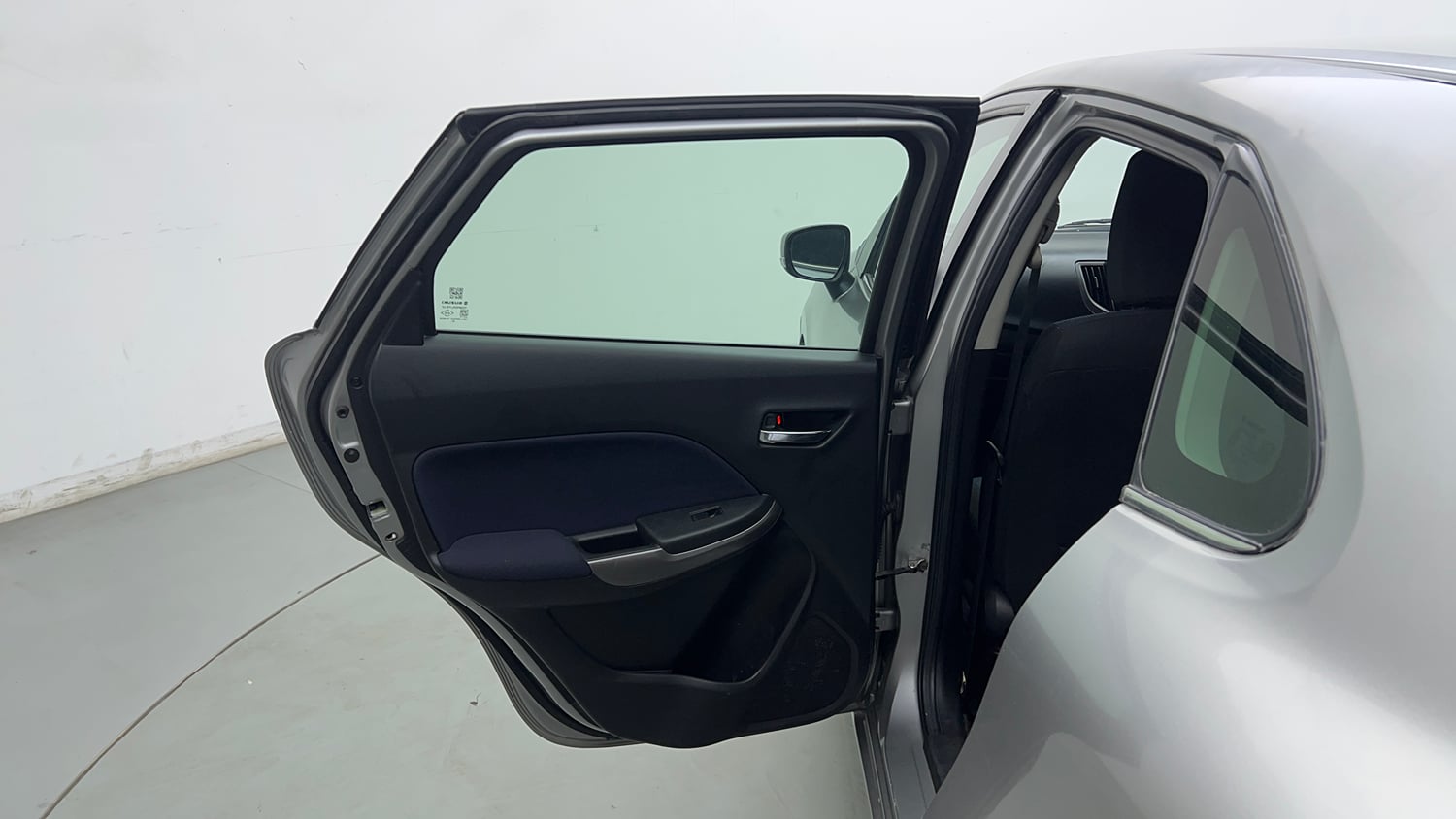 Used 2019 Maruti Suzuki Baleno Alpha Petrol Manual interior LEFT REAR DOOR OPEN VIEW