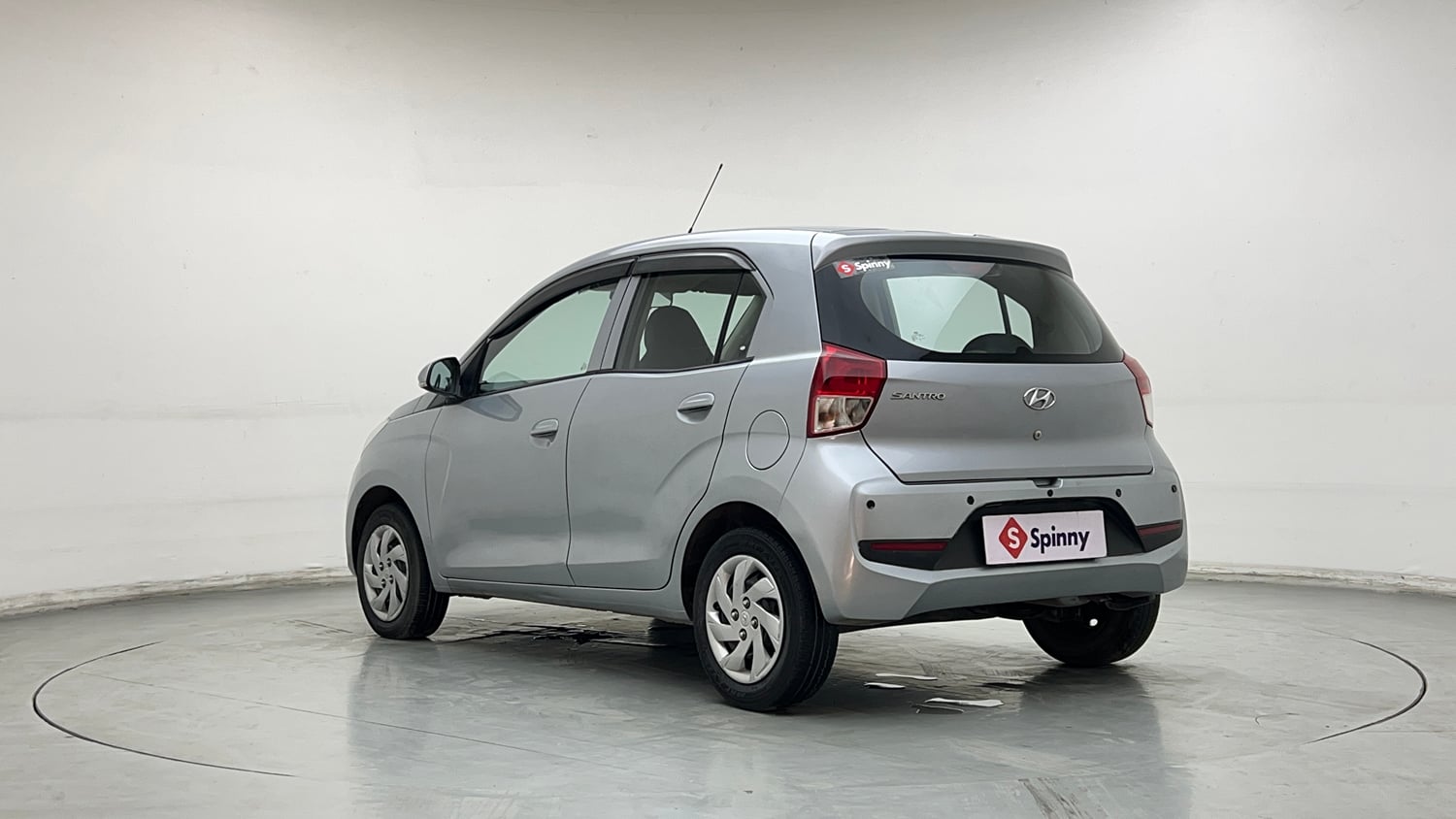 Used 2021 Hyundai Santro Sportz Petrol Manual exterior LEFT REAR CORNER VIEW