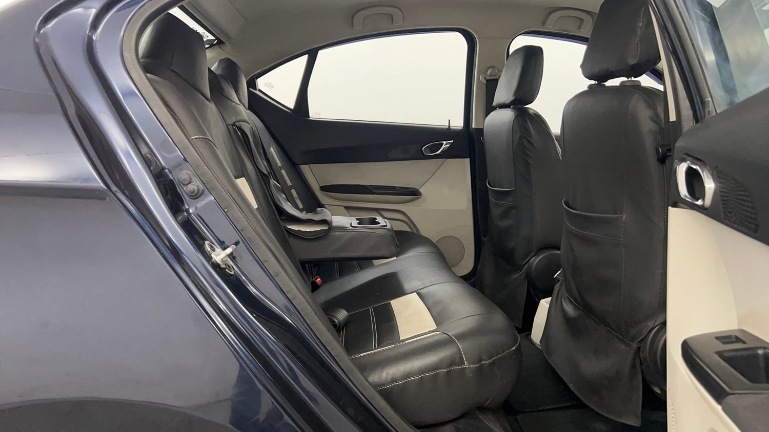 Used 2022 Tata Tigor XZ Plus Petrol Manual interior RIGHT SIDE REAR DOOR CABIN VIEW