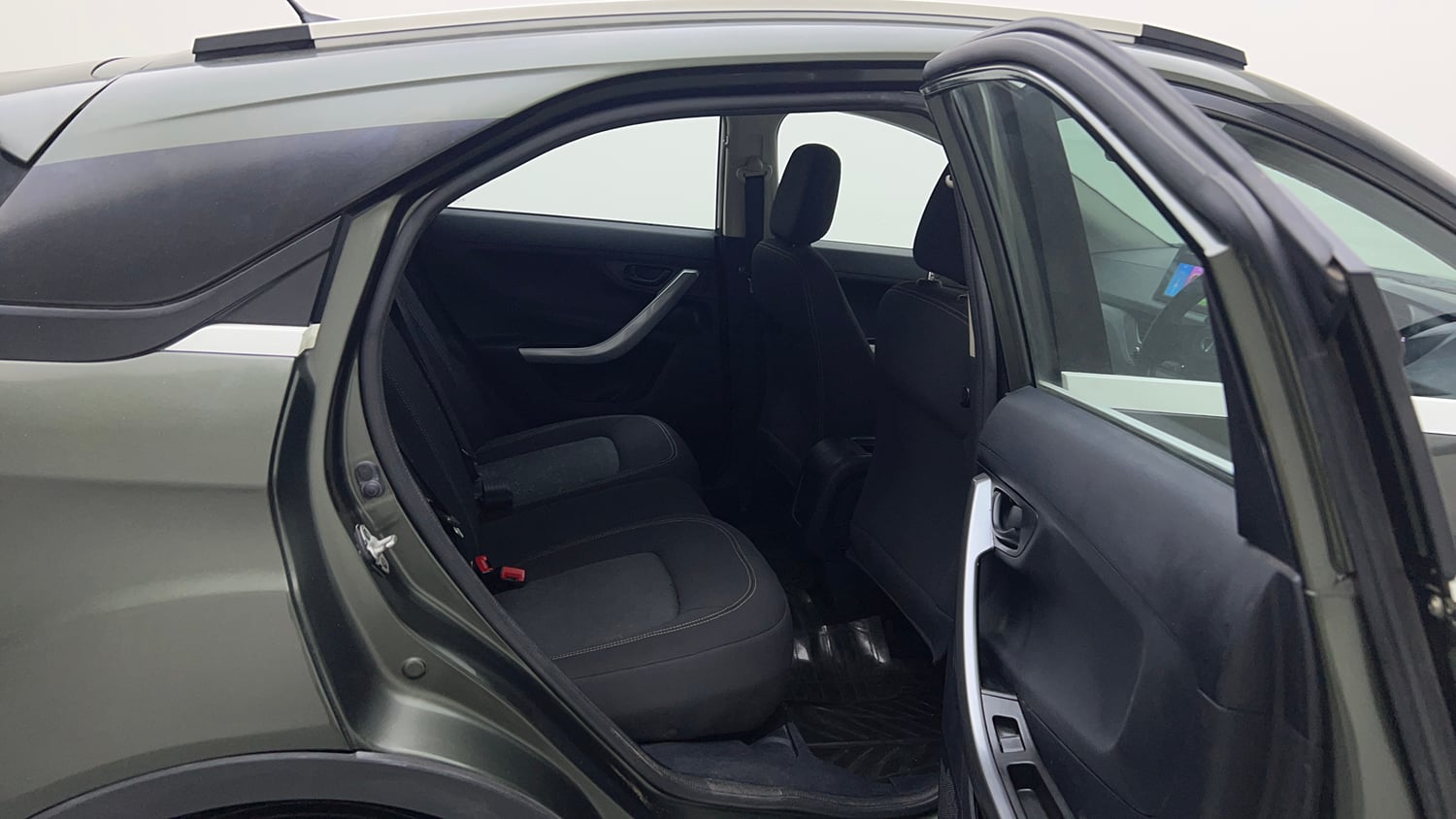 Used 2021 Tata Nexon XM Petrol Manual interior RIGHT SIDE REAR DOOR CABIN VIEW