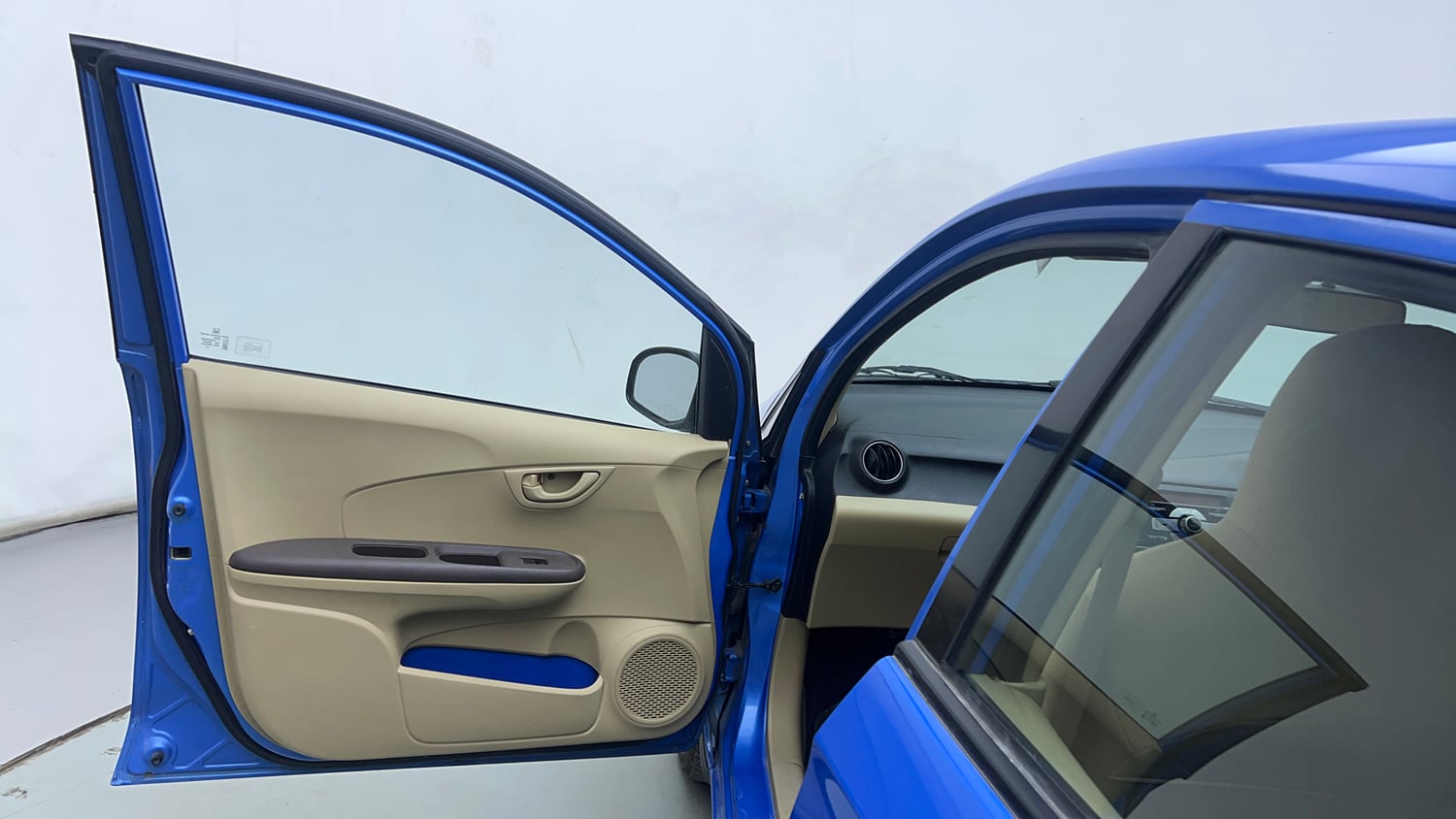 Used 2013 Honda Brio S MT Petrol Manual interior LEFT FRONT DOOR OPEN VIEW