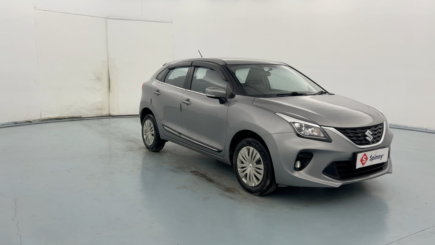 Used 2022 Maruti Suzuki Baleno Delta Petrol Manual exterior RIGHT FRONT CORNER VIEW