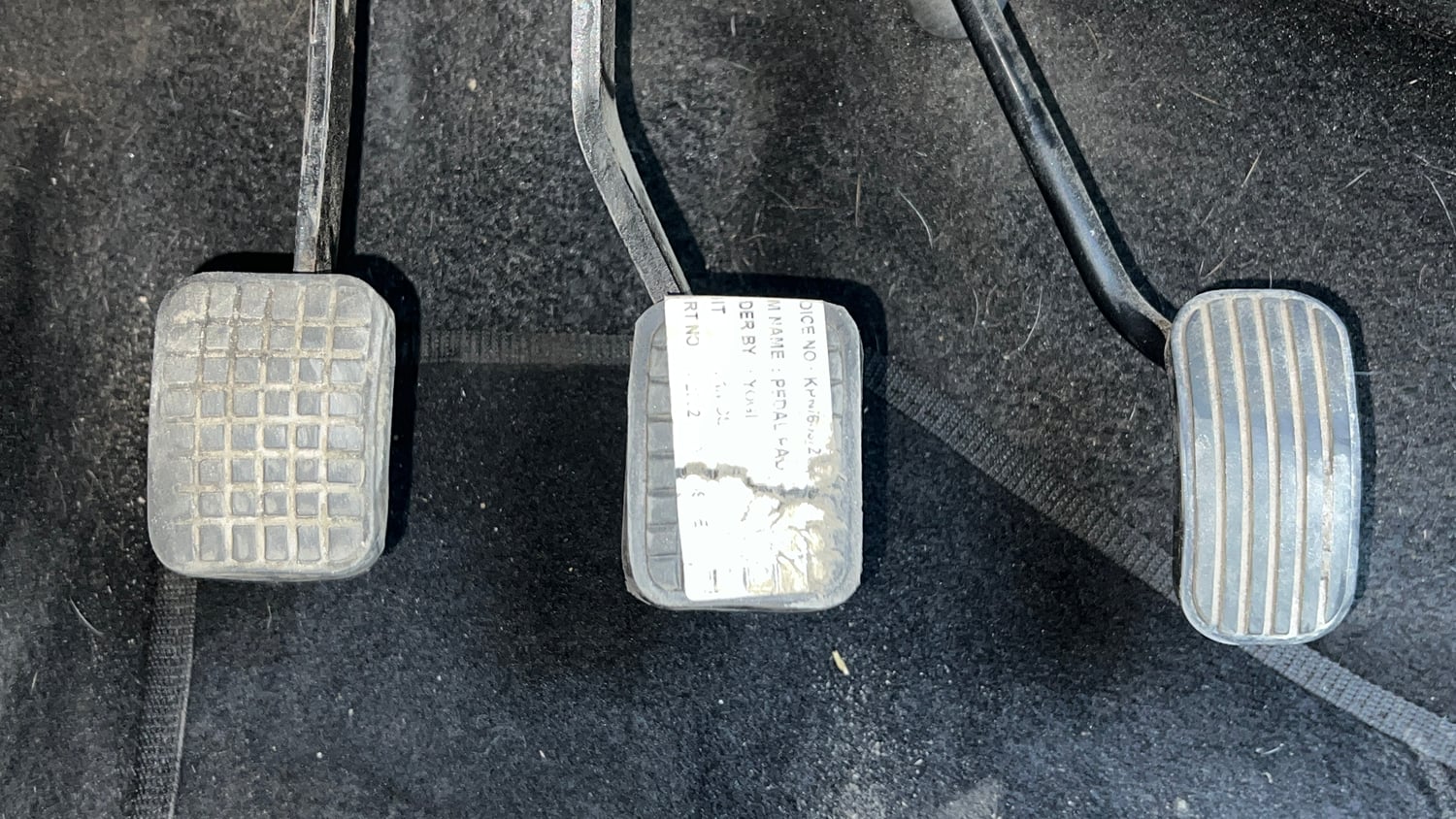 Used 2018 Tata Tiago Revotron XZ Petrol Manual interior PEDALS VIEW