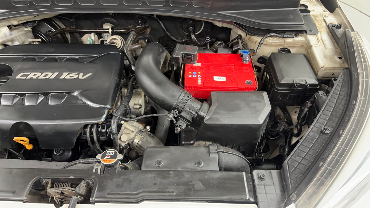 Used 2015 Hyundai Creta 1.6 SX Plus AT Diesel Automatic engine ENGINE LEFT SIDE VIEW
