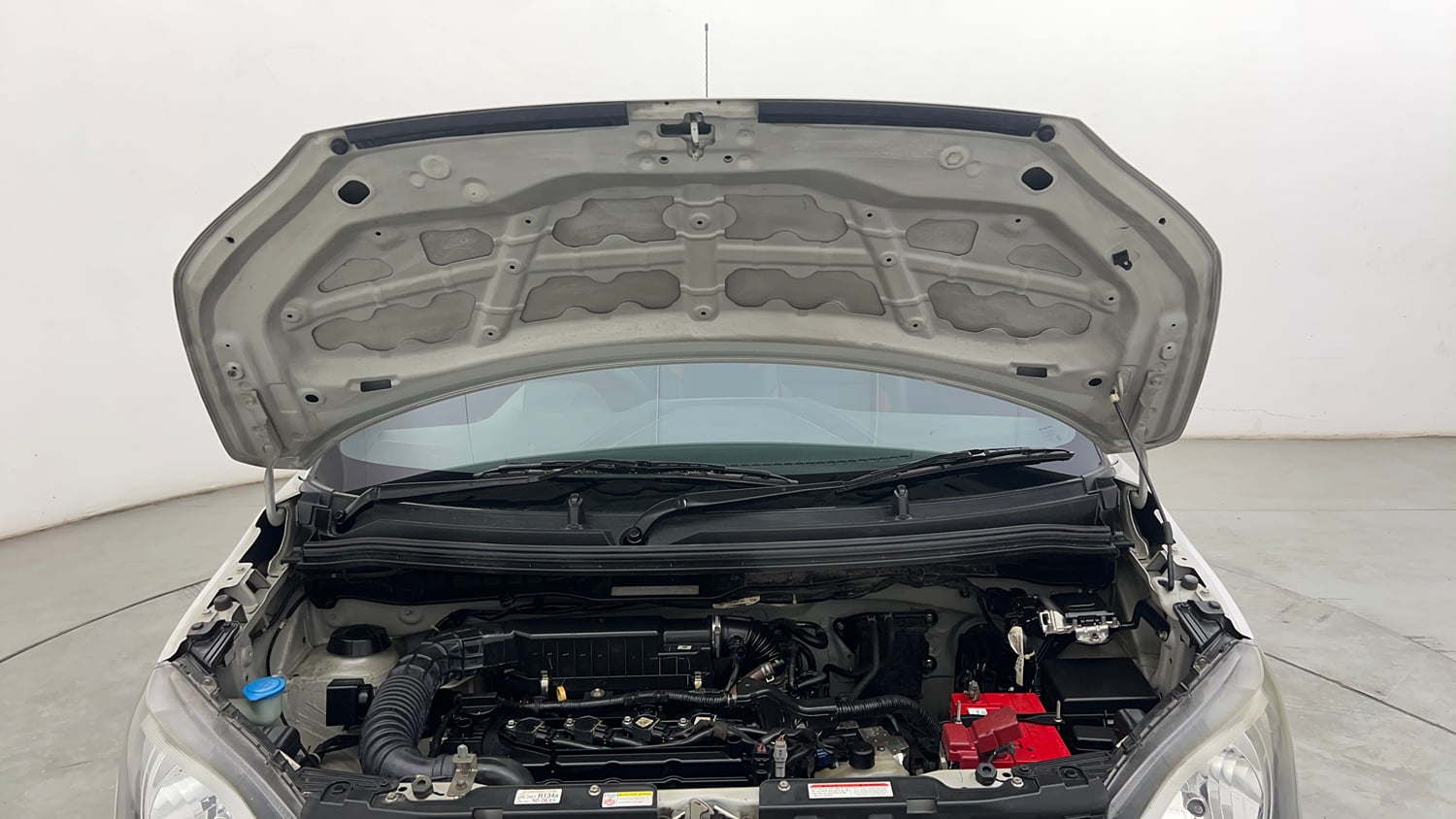 Used 2021 Maruti Suzuki Wagon R VXi (O) 1.2 AMT Petrol Automatic engine ENGINE & BONNET OPEN FRONT VIEW