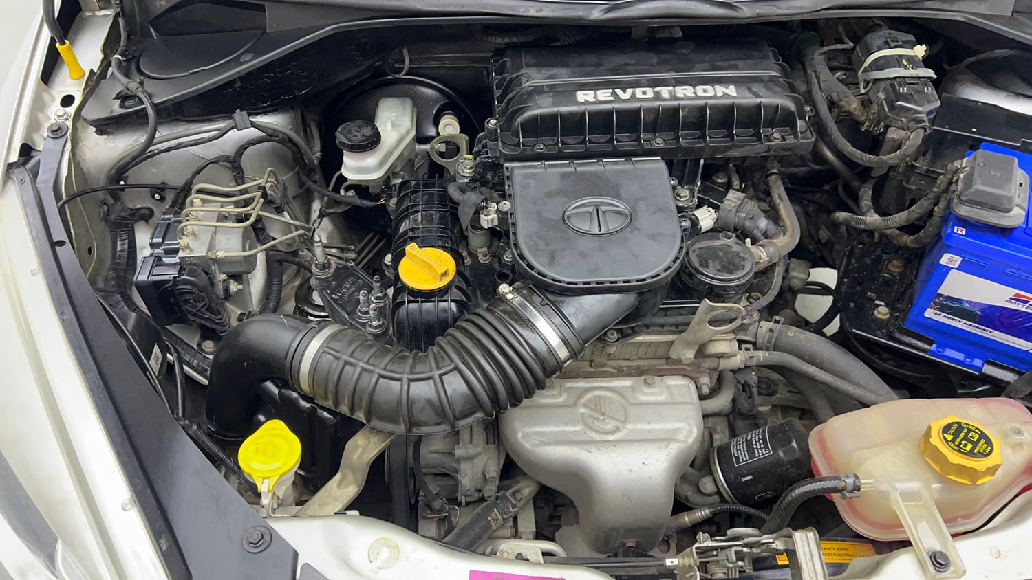 Used 2018 Tata Tiago Revotron XZ Petrol Manual engine ENGINE RIGHT SIDE VIEW
