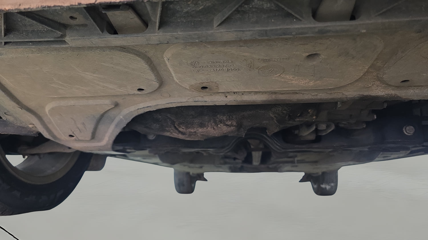 Used 2019 Skoda Rapid Ambition 1.5 TDI Diesel Manual extra FRONT LEFT UNDERBODY VIEW