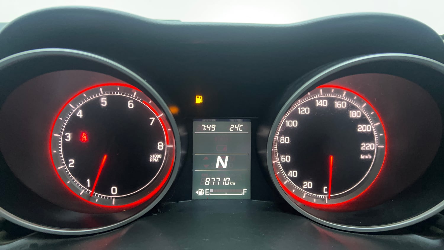 Used 2020 Maruti Suzuki Swift ZXi Plus AMT Petrol Automatic interior CLUSTERMETER VIEW