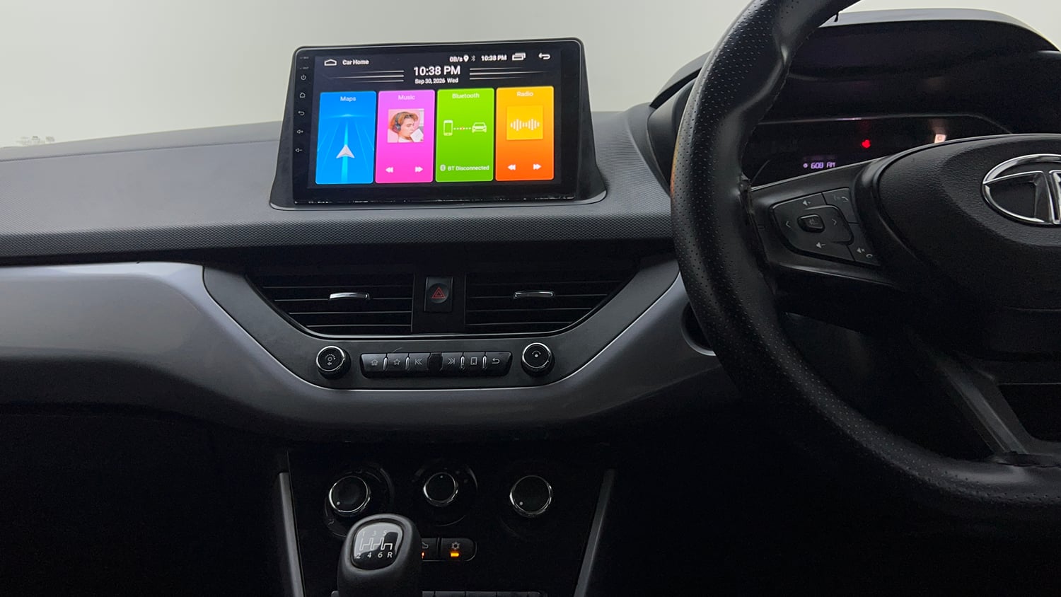 Used 2021 Tata Nexon XM Petrol Manual interior MUSIC SYSTEM & AC CONTROL VIEW