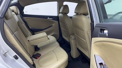 Used 2013 Hyundai Verna Fluidic 1.6 VTVT SX Petrol Manual interior RIGHT SIDE REAR DOOR CABIN VIEW