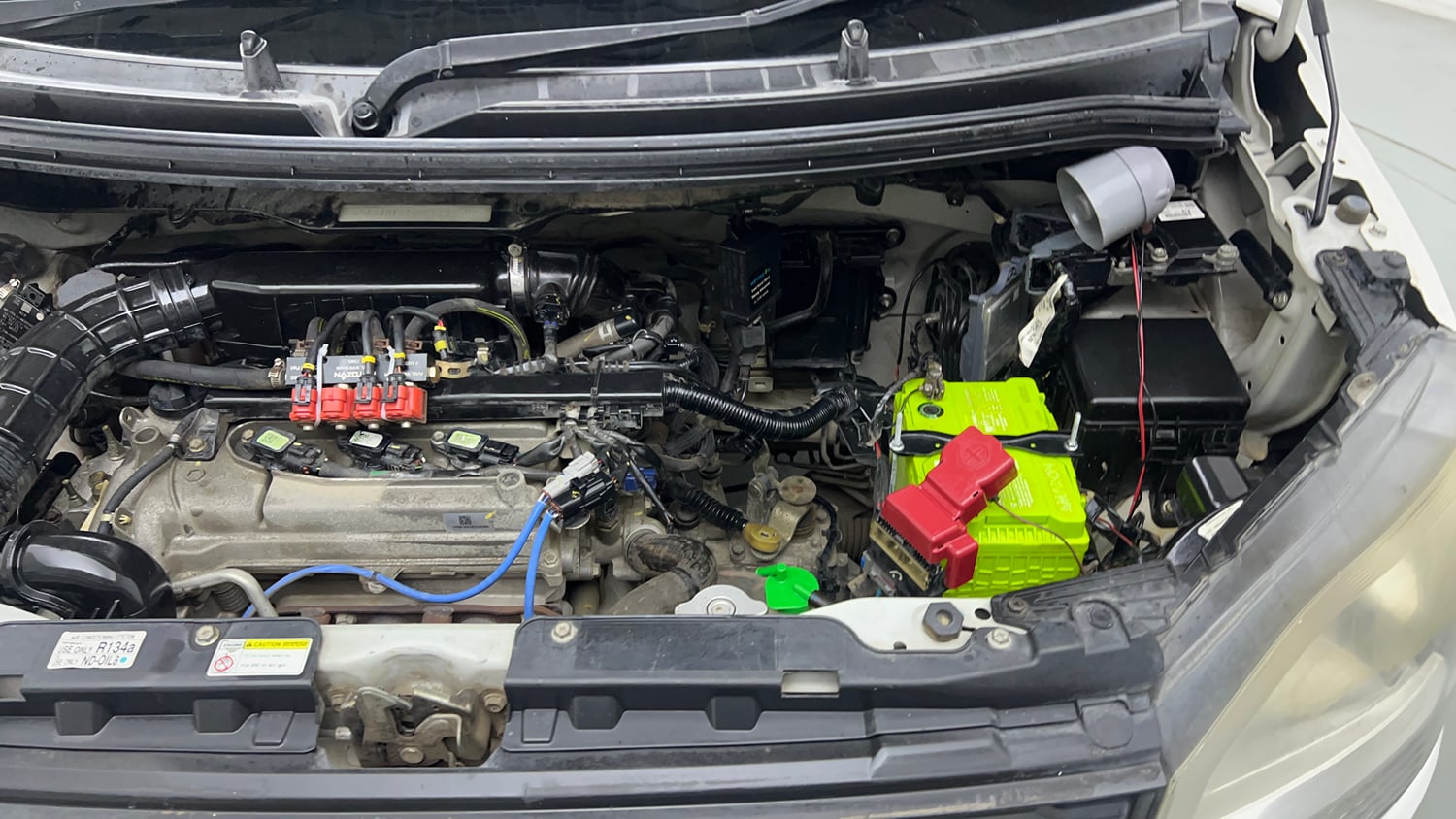 Used 2021 Maruti Suzuki Wagon R 1.0 LXI CNG (Outside Fitted) Cng Manual engine ENGINE LEFT SIDE VIEW