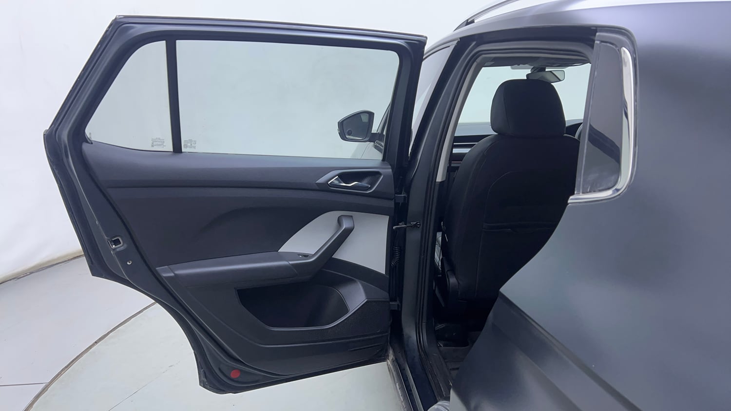 Used 2024 Skoda Kushaq Style 1.0L TSI MT Petrol Manual interior LEFT REAR DOOR OPEN VIEW
