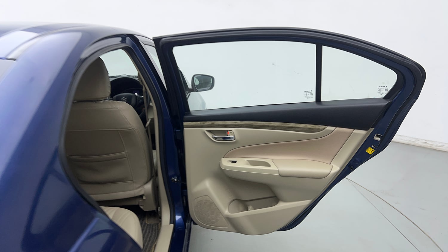 Used 2020 Maruti Suzuki Ciaz Delta Hybrid 1.5 Petrol Manual interior RIGHT REAR DOOR OPEN VIEW