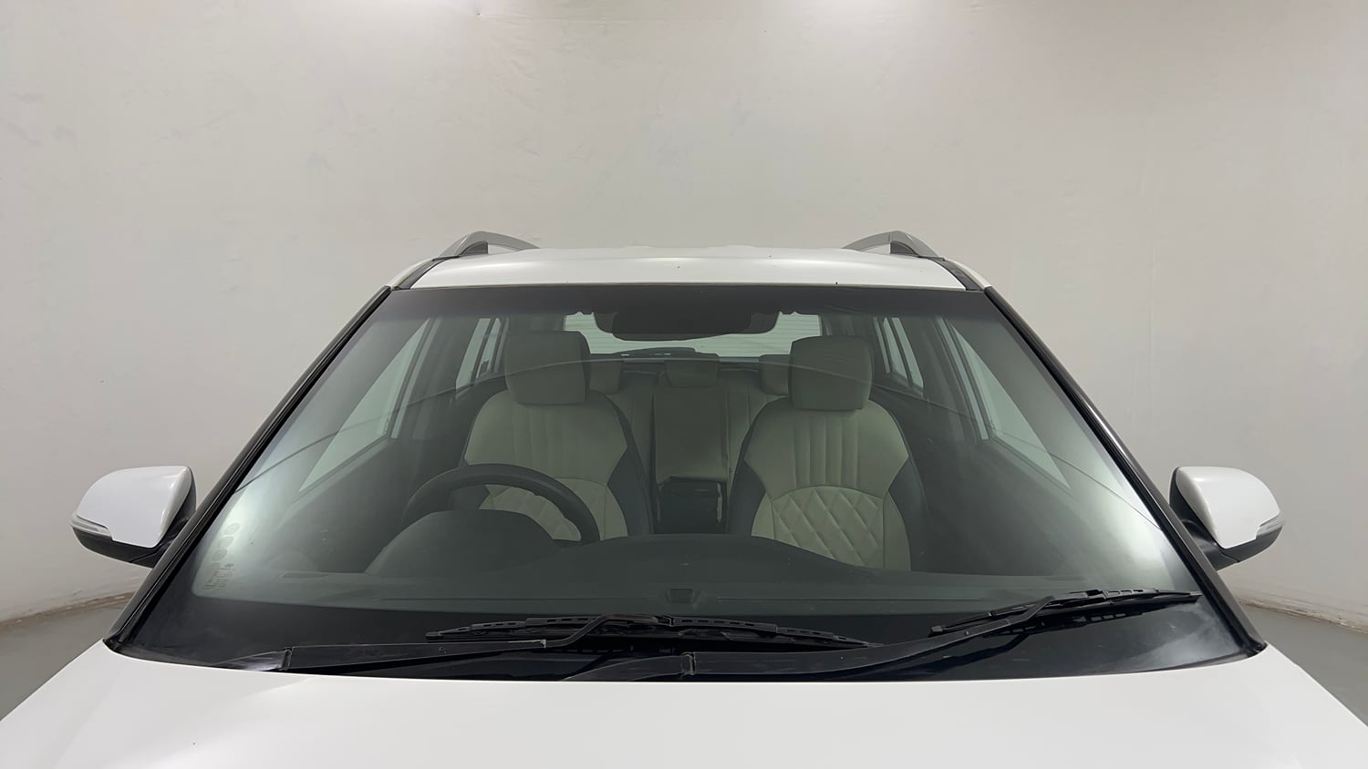 Used 2015 Hyundai Creta 1.6 SX Plus AT Diesel Automatic exterior FRONT WINDSHIELD VIEW
