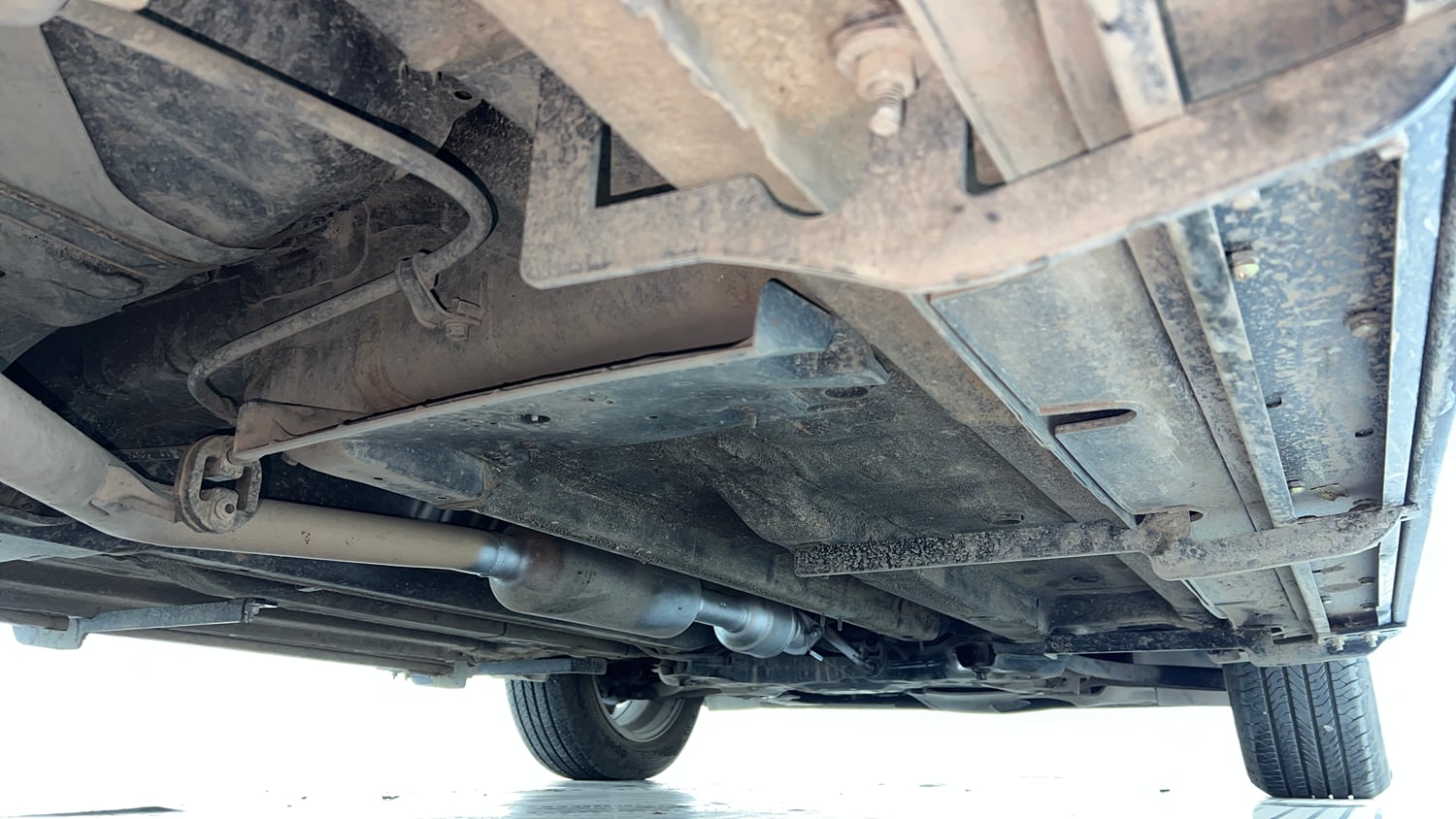 Used 2022 Kia Seltos GTX Plus 1.4 DCT Petrol Automatic extra REAR RIGHT UNDERBODY VIEW