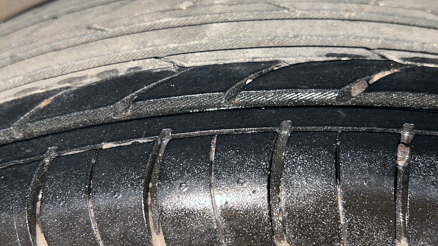 Used 2017 Maruti Suzuki Celerio VXi Petrol Manual tyres LEFT REAR TYRE TREAD VIEW