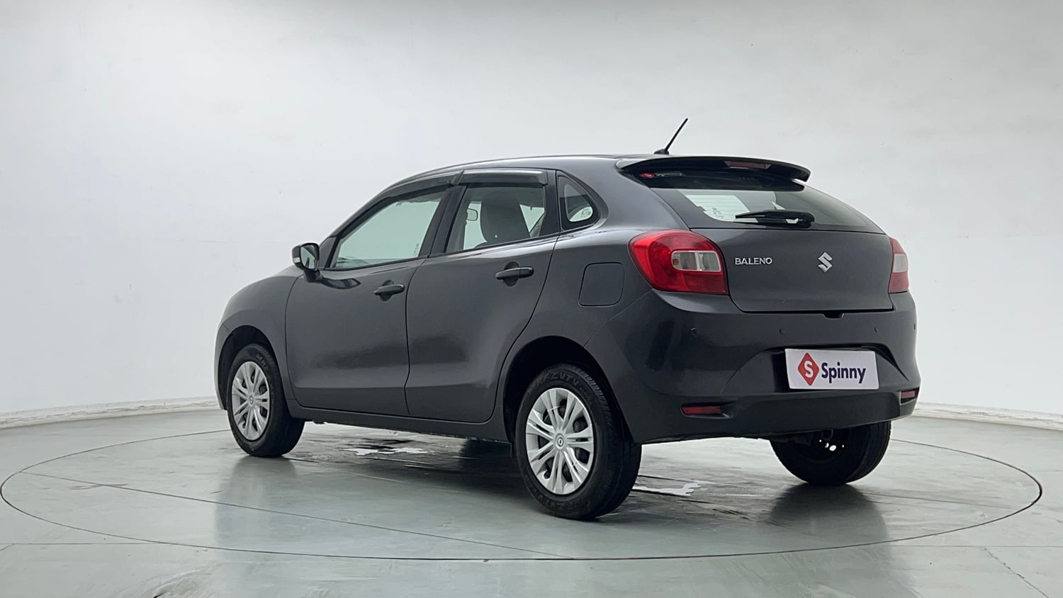 Used 2017 Maruti Suzuki Baleno Delta 1.2 Petrol Manual exterior LEFT REAR CORNER VIEW