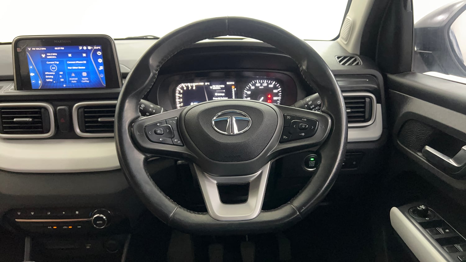 Used 2023 Tata Punch Creative Dual Tone Petrol Manual interior STEERING VIEW