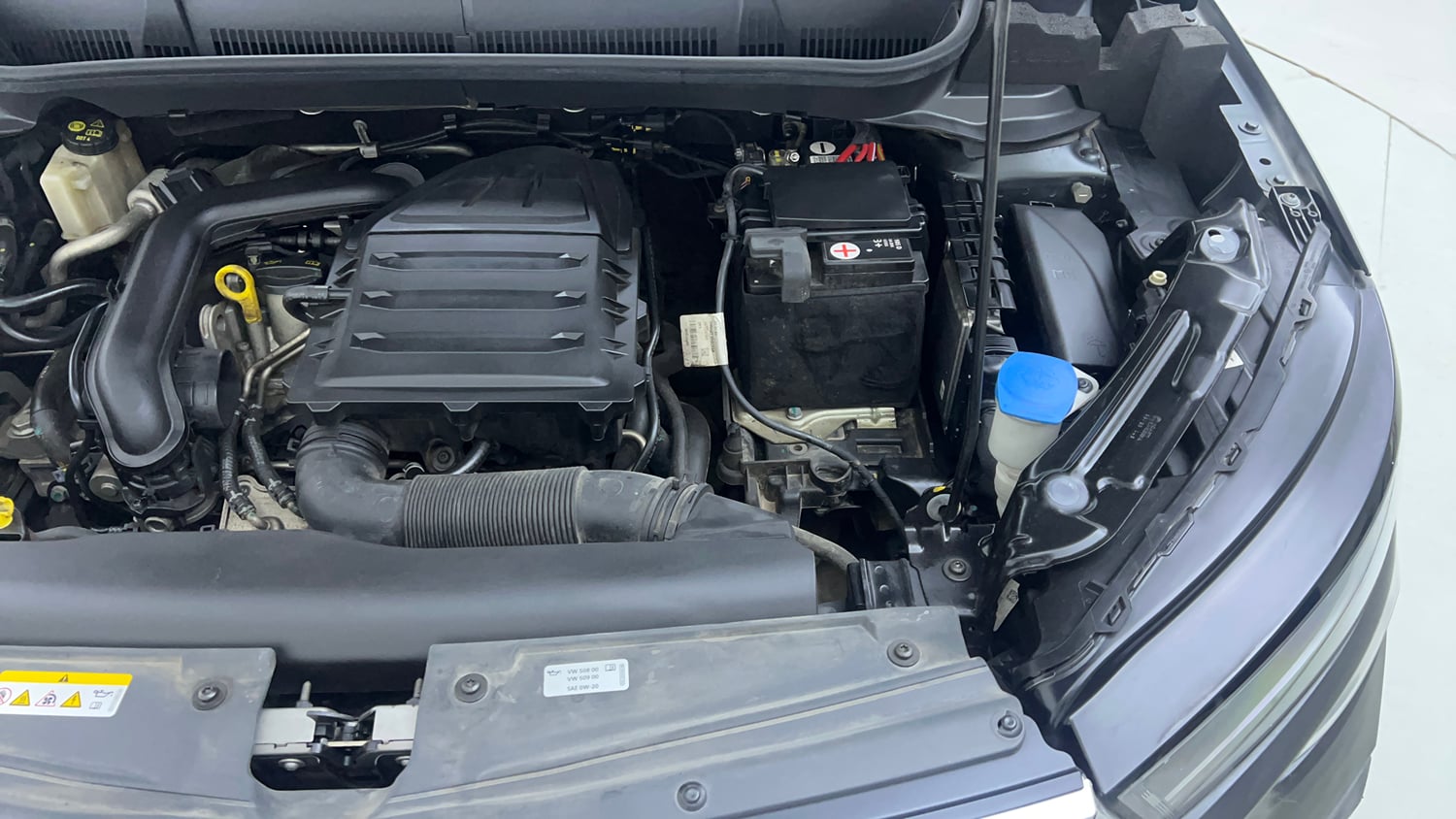 Used 2024 Skoda Kushaq Style 1.0L TSI MT Petrol Manual engine ENGINE LEFT SIDE VIEW