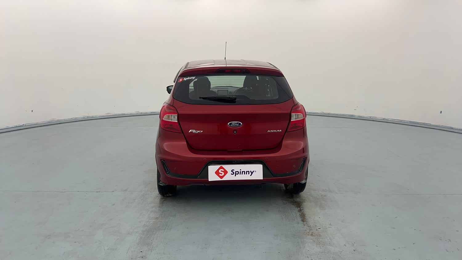 Used 2019 Ford Figo Titanium 1.2 Ti-VCT MT Petrol Manual exterior BACK VIEW
