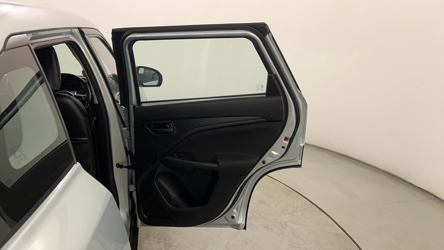 Used 2023 Maruti Suzuki Brezza VXi Petrol Manual interior RIGHT REAR DOOR OPEN VIEW