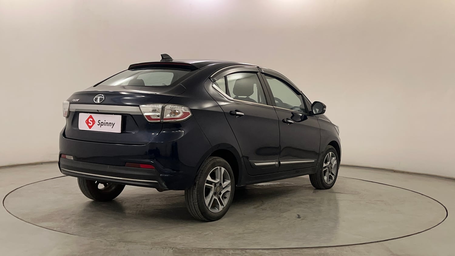 Used 2022 Tata Tigor XZ Plus Petrol Manual exterior RIGHT REAR CORNER VIEW