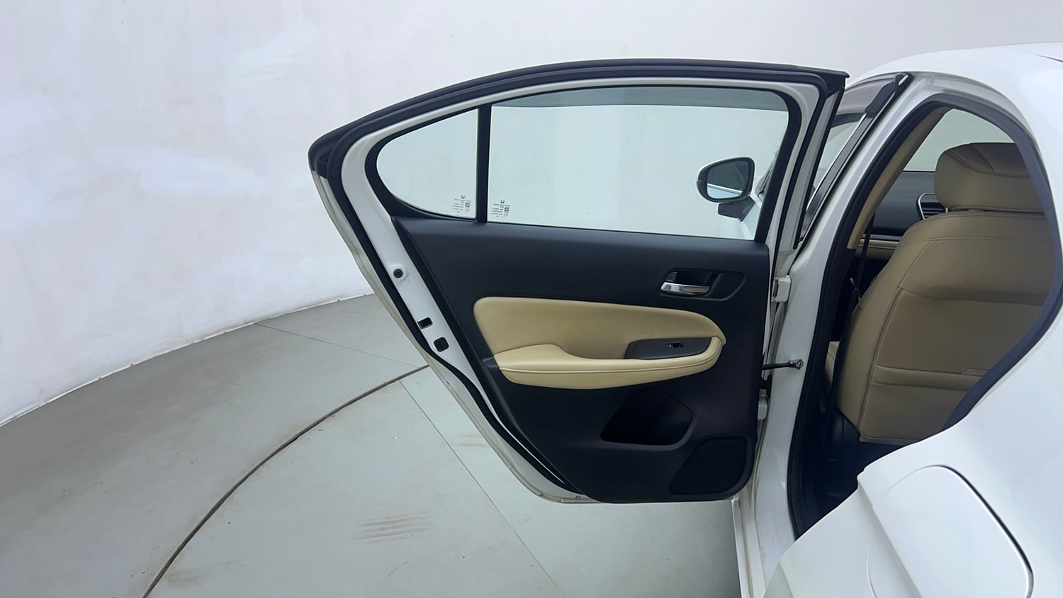Used 2021 Honda City ZX CVT Petrol Petrol Automatic interior LEFT REAR DOOR OPEN VIEW