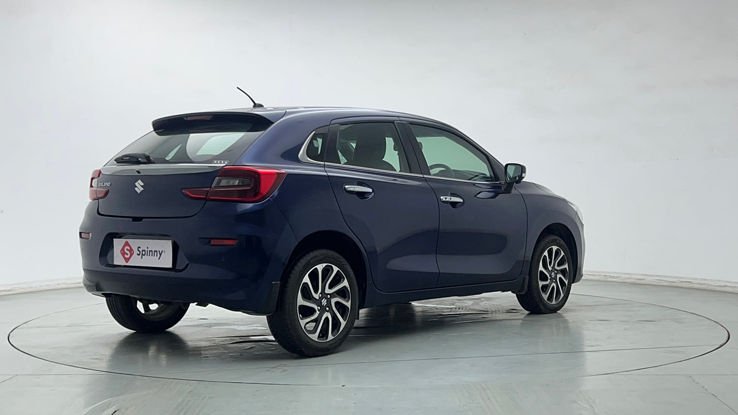 Used 2025 Maruti Suzuki Baleno Alpha MT Petrol Manual exterior RIGHT REAR CORNER VIEW