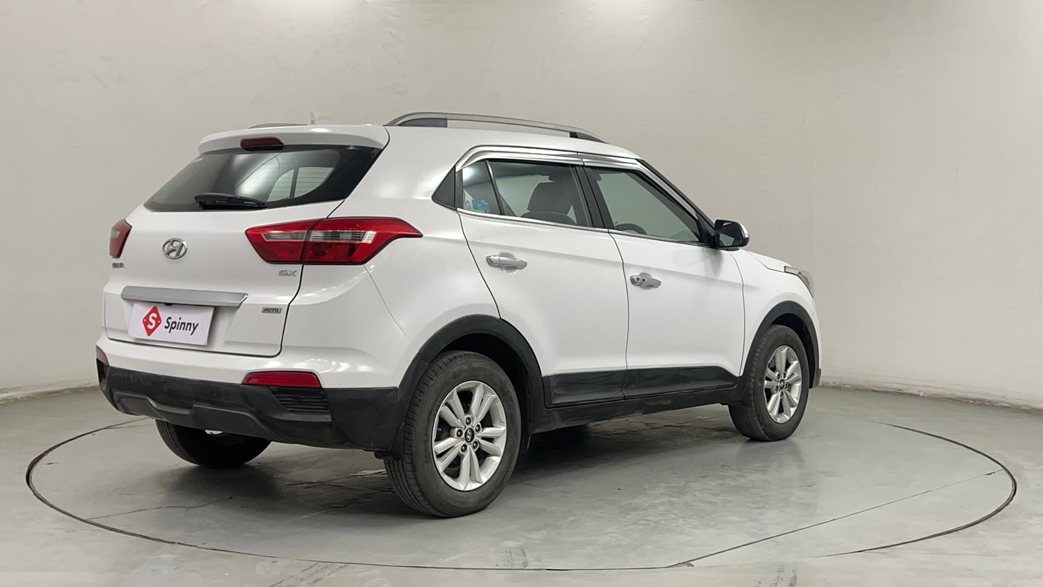 Used 2015 Hyundai Creta 1.6 SX Plus AT Diesel Automatic exterior RIGHT REAR CORNER VIEW