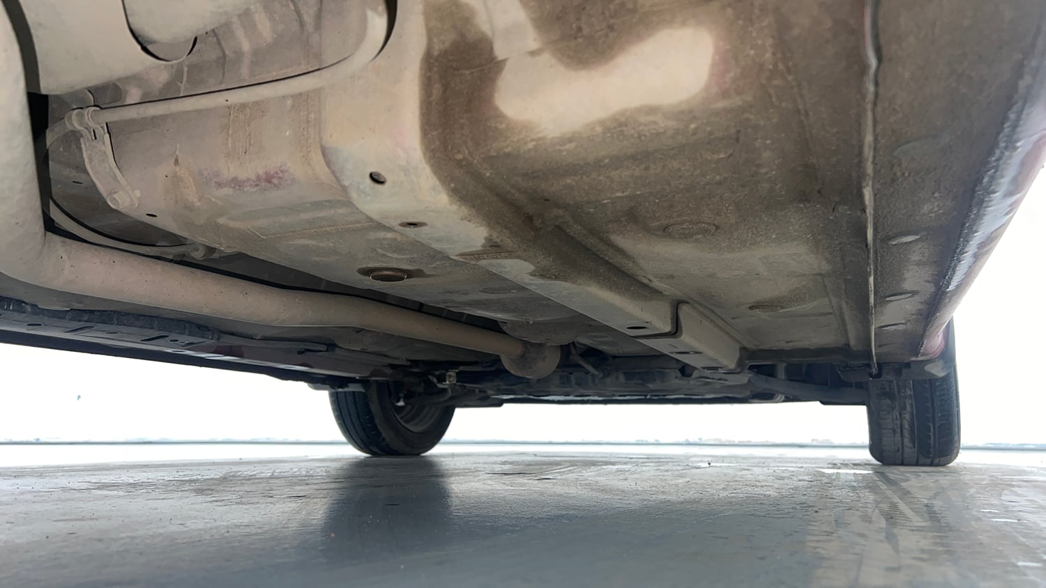 Used 2021 Hyundai Grand i10 Nios Magna Corporate Edition 1.2 Kappa VTVT Petrol Manual extra REAR RIGHT UNDERBODY VIEW