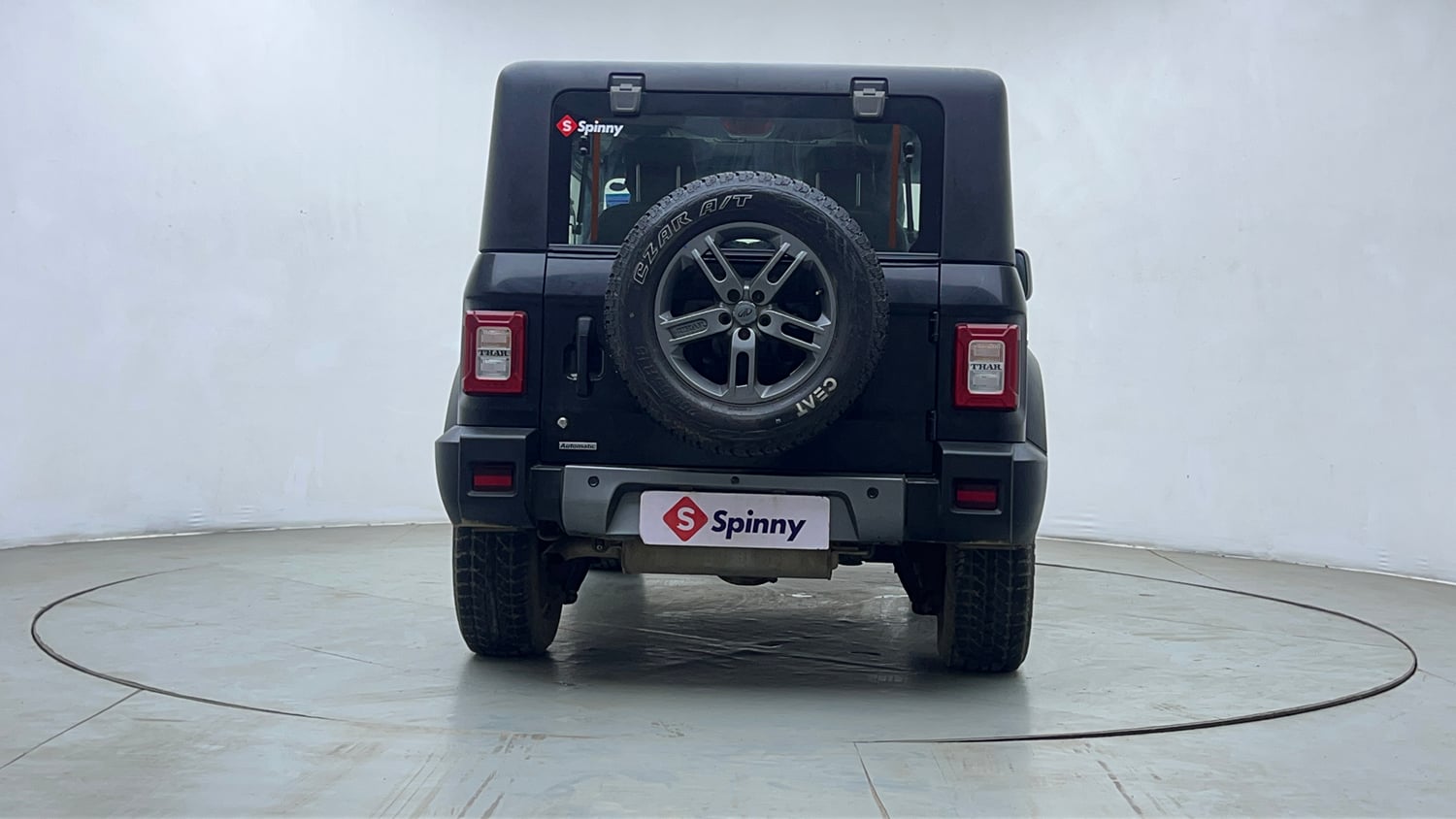Used 2021 mahindra Thar LX Hard Top Petrol AT 4WD Petrol Automatic exterior BACK VIEW