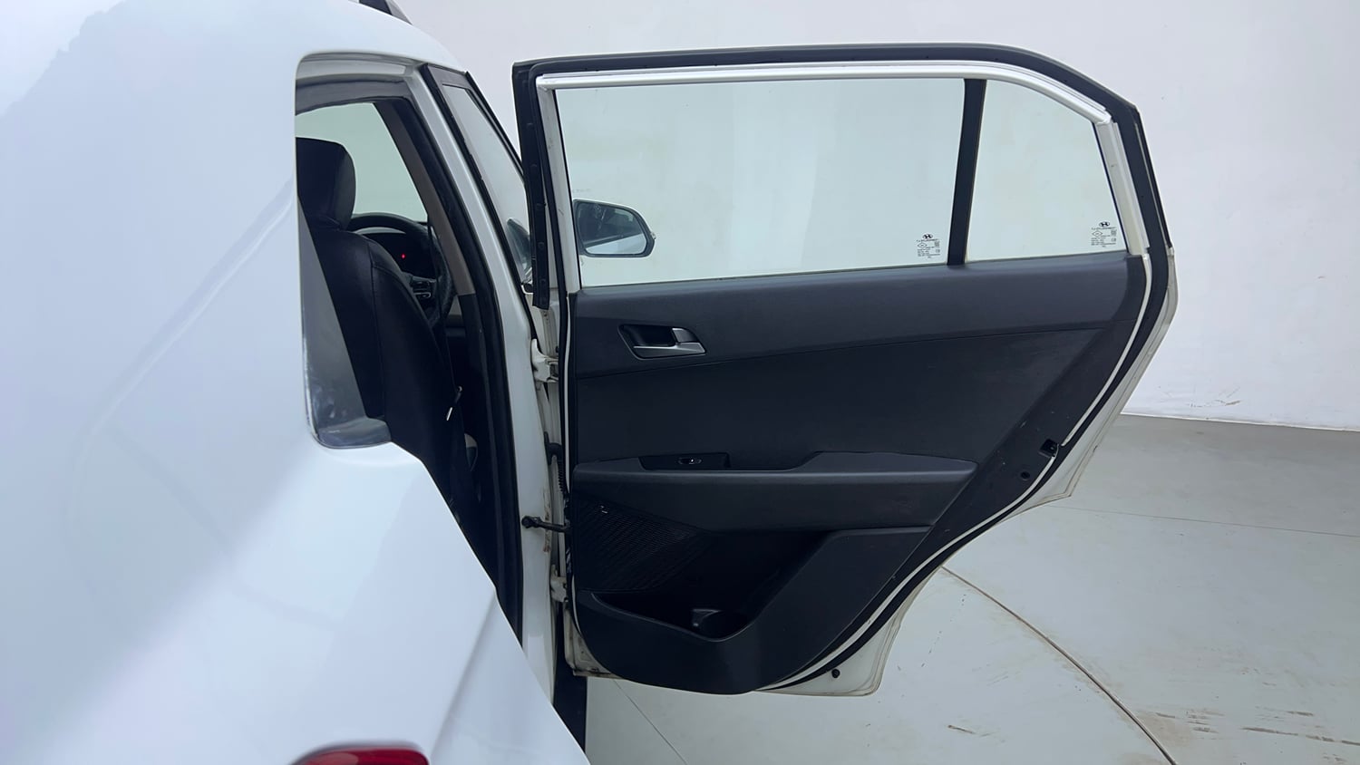 Used 2016 Hyundai Creta 1.6 SX Plus AT Petrol Petrol Automatic interior RIGHT REAR DOOR OPEN VIEW