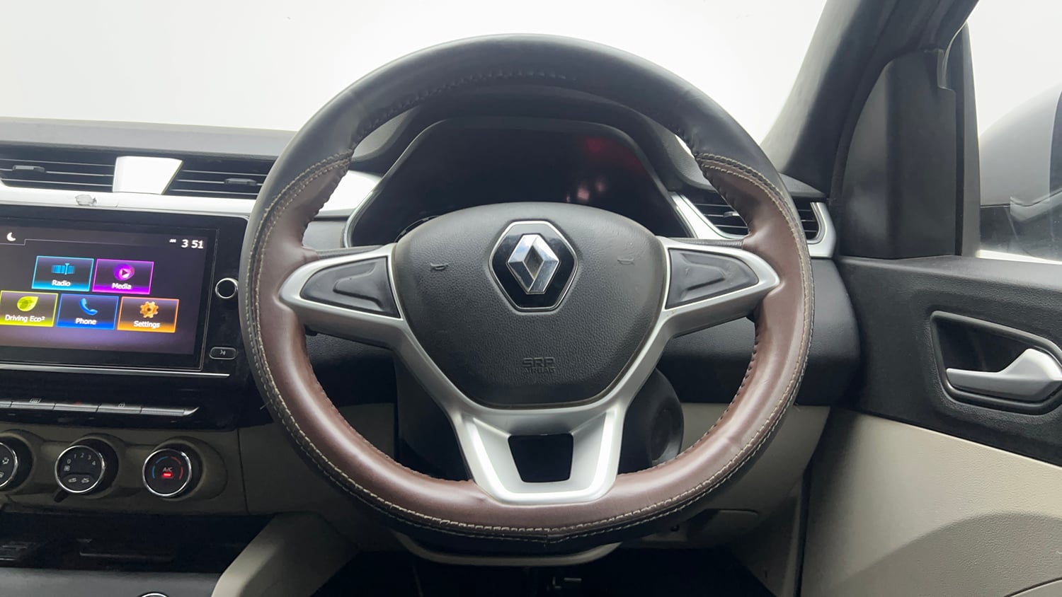 Used 2021 Renault Triber RXZ Petrol Manual interior STEERING VIEW
