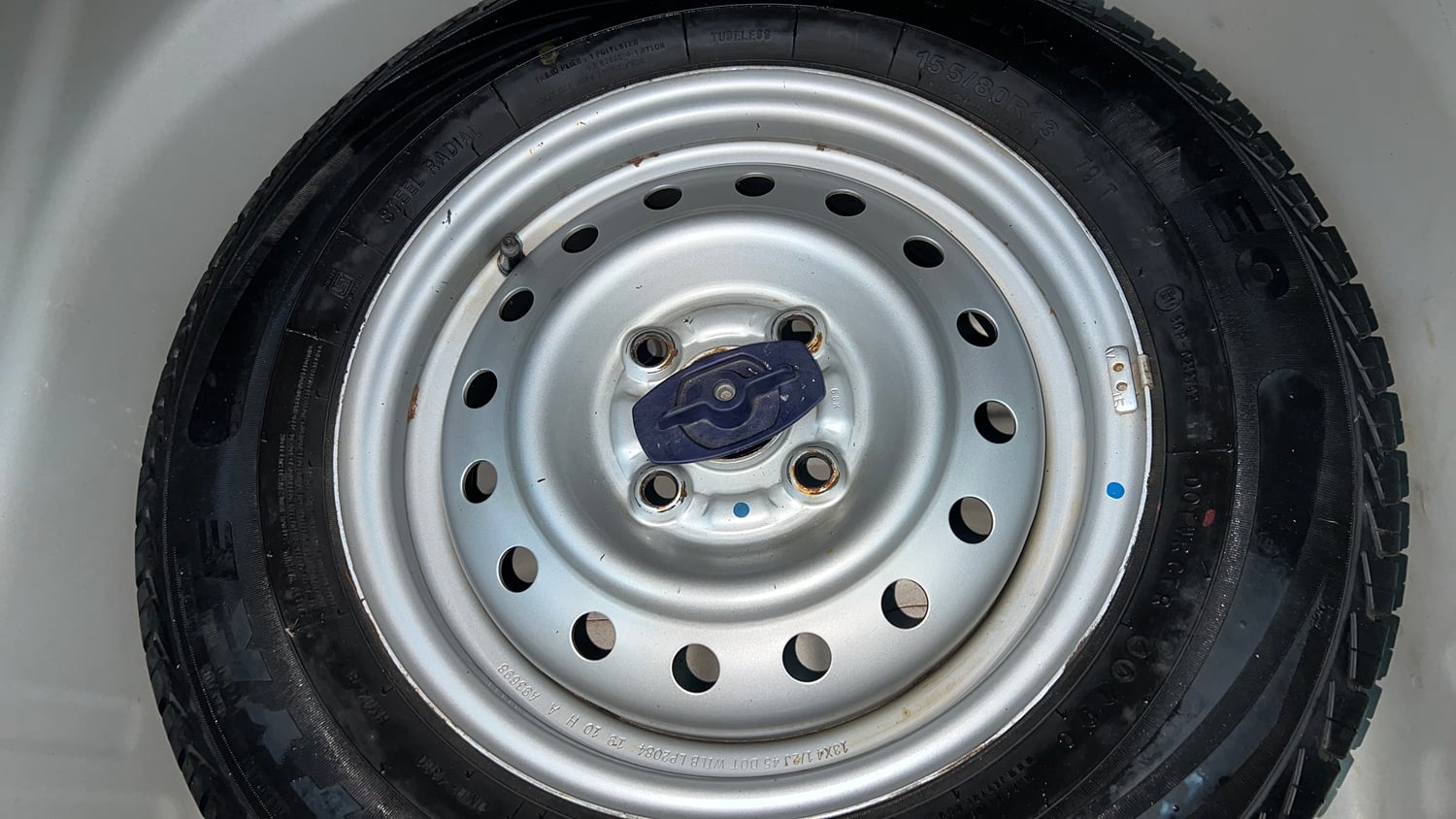 Used 2020 Maruti Suzuki Wagon R 1.0 LXi 1.0 Petrol Manual tyres SPARE TYRE VIEW