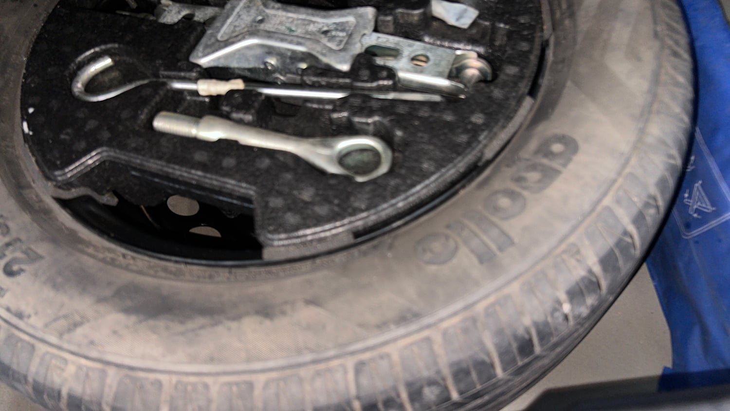Used 2021 Toyota Urban Cruiser High Grade MT Petrol Manual tyres SPARE TYRE VIEW