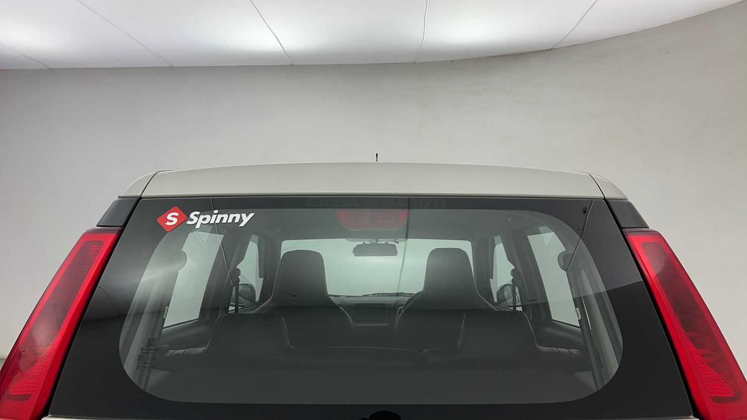 Used 2021 Maruti Suzuki Wagon R VXi (O) 1.2 AMT Petrol Automatic exterior BACK WINDSHIELD VIEW