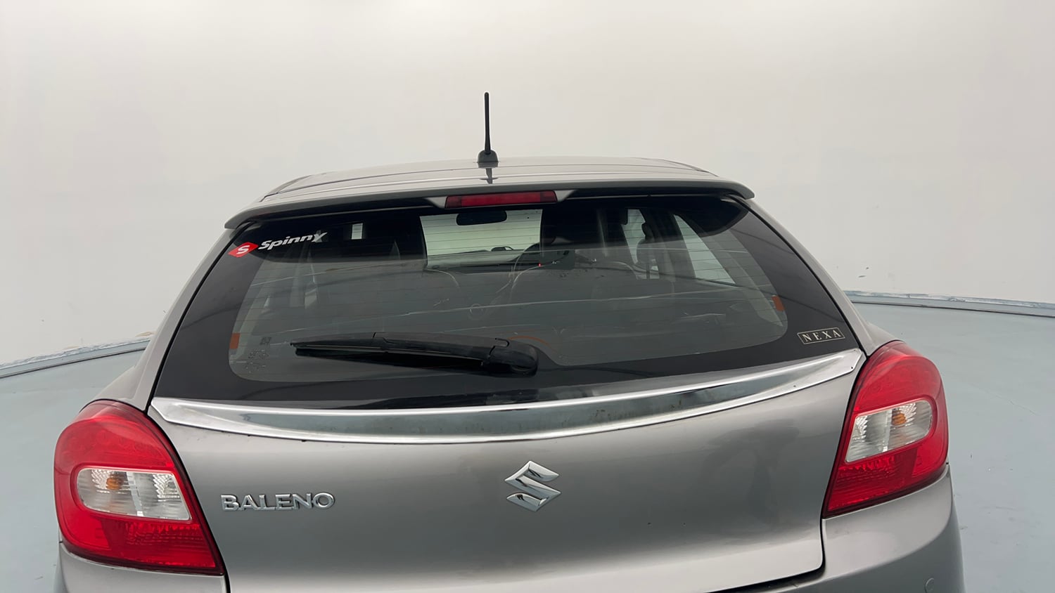 Used 2022 Maruti Suzuki Baleno Delta Petrol Manual exterior BACK WINDSHIELD VIEW