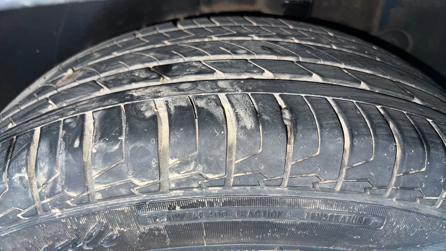 Used 2022 kia Seltos HTX 1.5 IVT Petrol Automatic tyres LEFT REAR TYRE TREAD VIEW