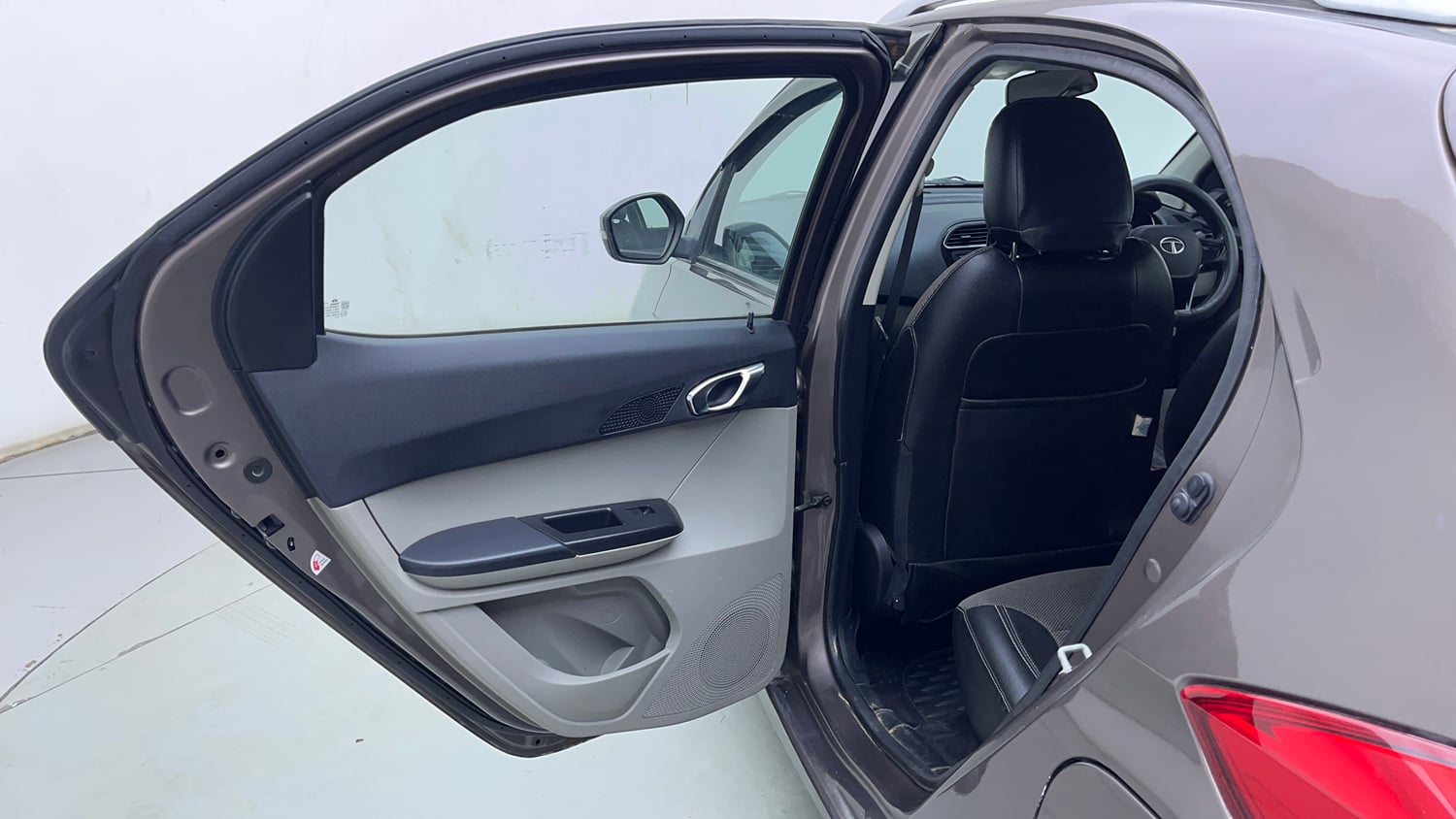 Used 2018 Tata Tiago Revotron XZA Petrol Automatic interior LEFT REAR DOOR OPEN VIEW